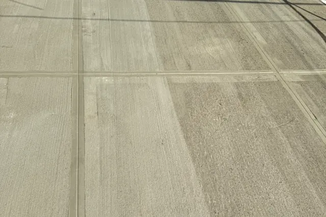 Flatwork finish. Executive Building Systems project.
