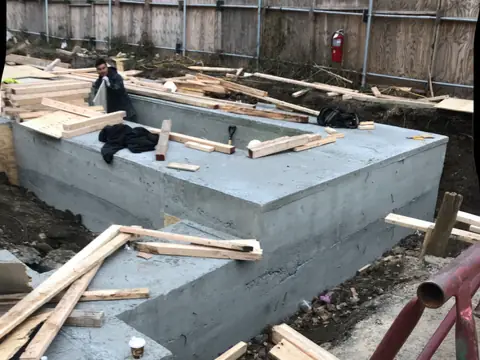 Vault structure. Executive Building Systems project.